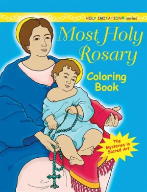 Most Holy Rosary: Colouring Book