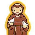 Saint Francis of Assisi Magnet