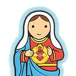 Immaculate Heart of Mary Magnet