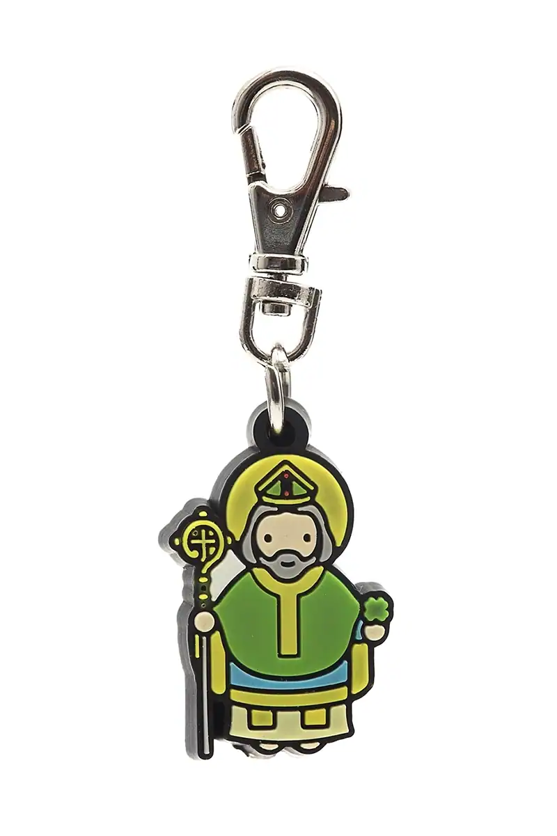 Saint Patrick Key Ring