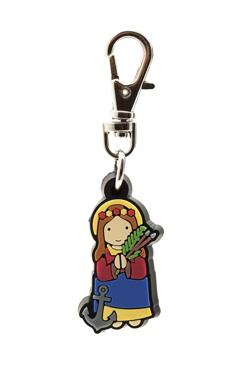 Saint Philomena Key Ring