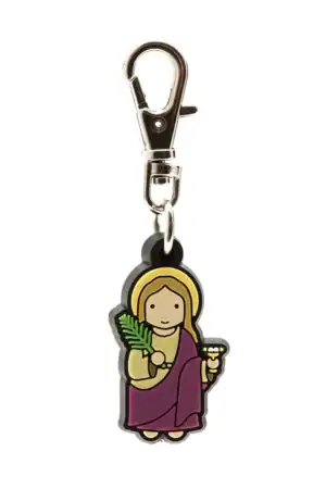 Saint Lucy Key Ring