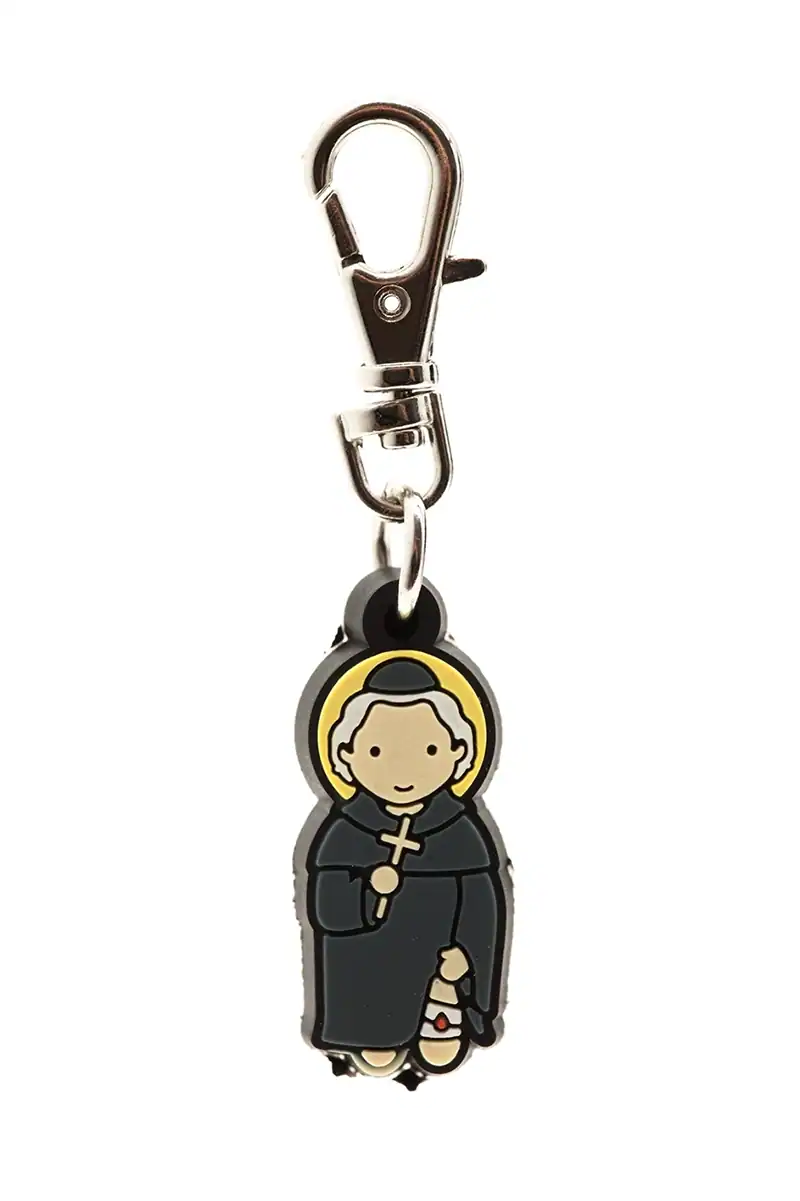 Saint Peregrine Key Ring